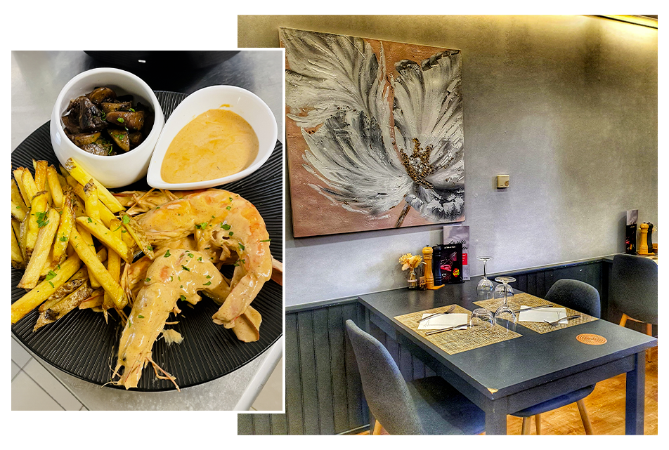 Le restaurant - La Table de Servies - Restaurant Damiatte - manger a SERVIES