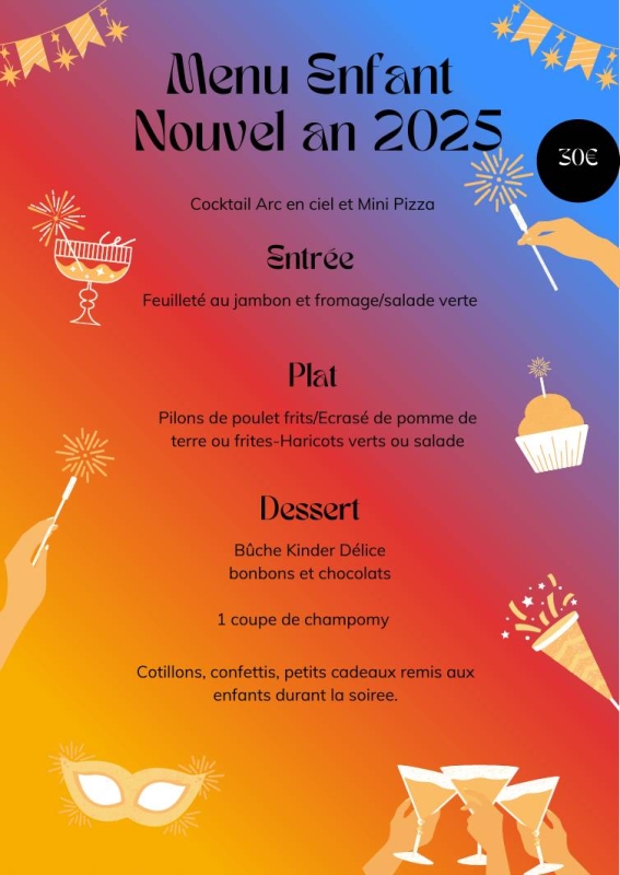 MENU DE FÊTES - La Table De Servies - restaurant SERVIES - bon restaurant SERVIES